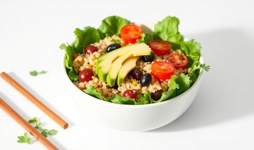 藜麦牛油果能量碗